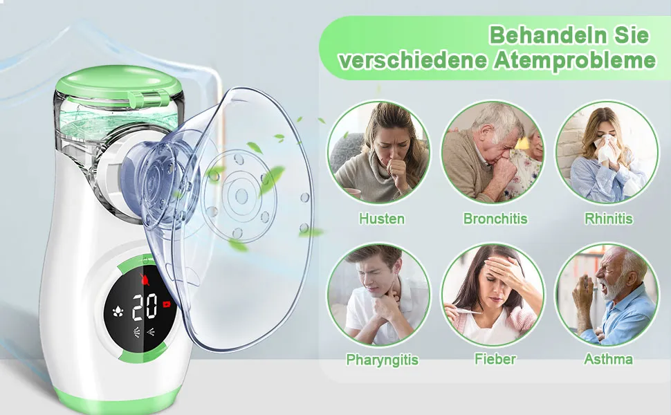 Digital Mesh Nebulizer Main View