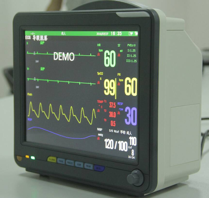 Multi-Parameter Monitor Featuring 7-Lead ECG and SpO2
