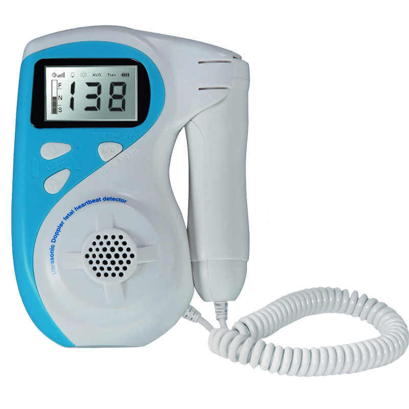 Two Color Fetal Doppler Blue and Pink