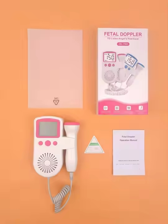 Ultrasound Fetal Dopplers Home Medical Portable Fetal Heart Rate Detection Monitor