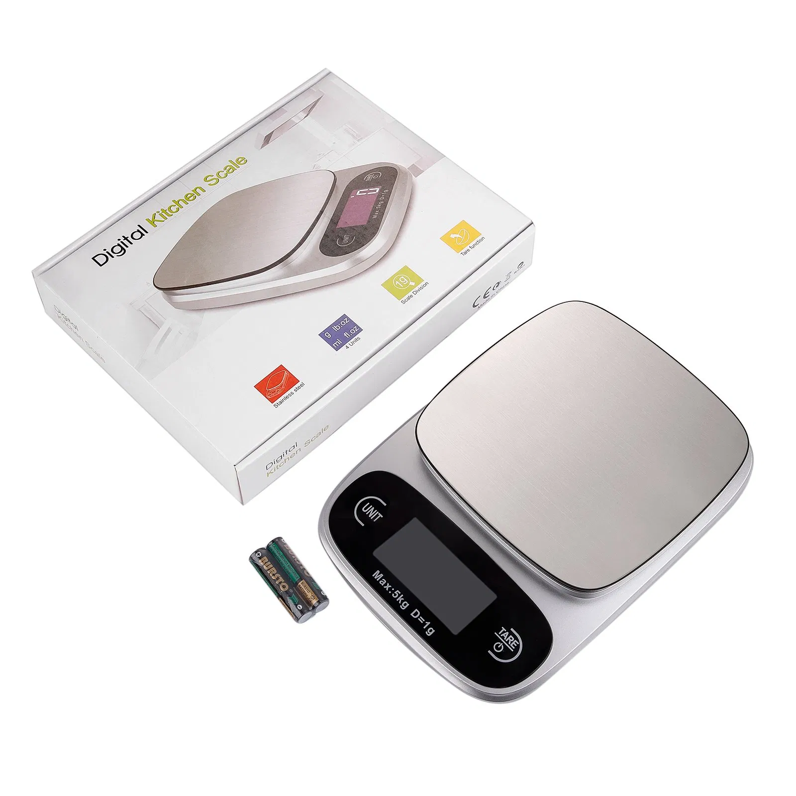 Electronic Weight Digital Food Milk Water Measuring Kitchen Electronic Scale