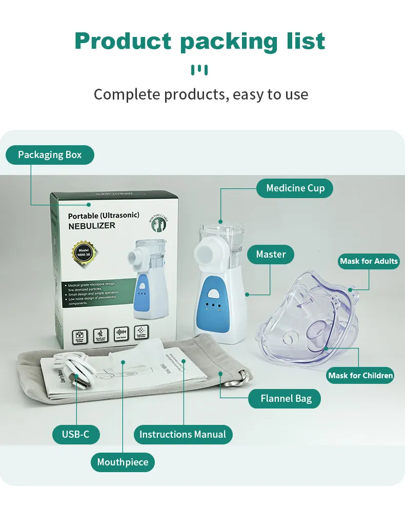 Mesh Portable Nebulizer 4