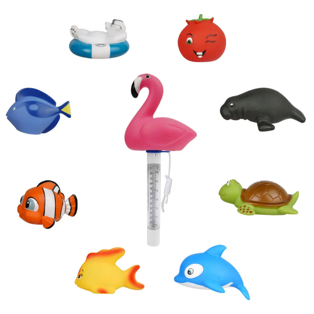 Customizable Swimming Floating Easy Read Outdoor Pool Plastic Digital Thermometers