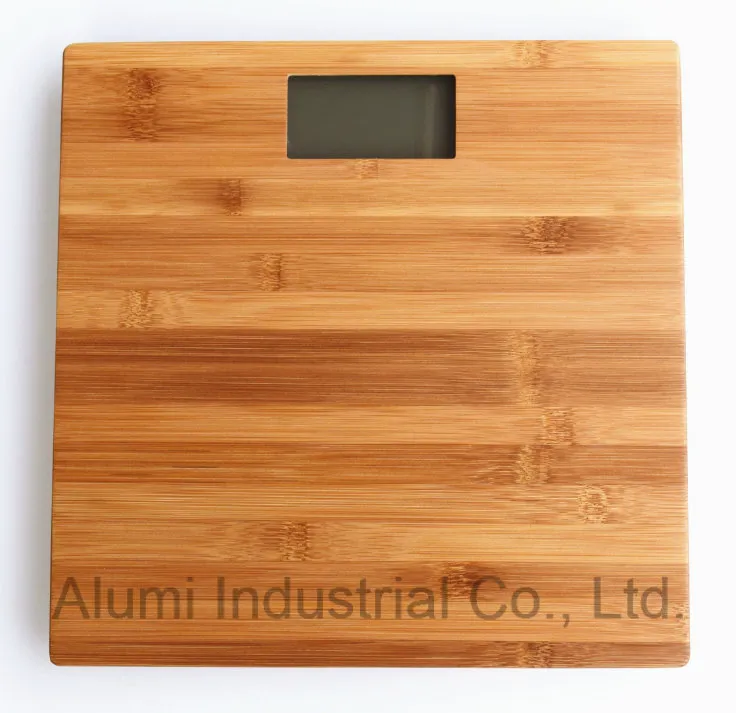Bamboo Digital Body Weight Bathroom Scale