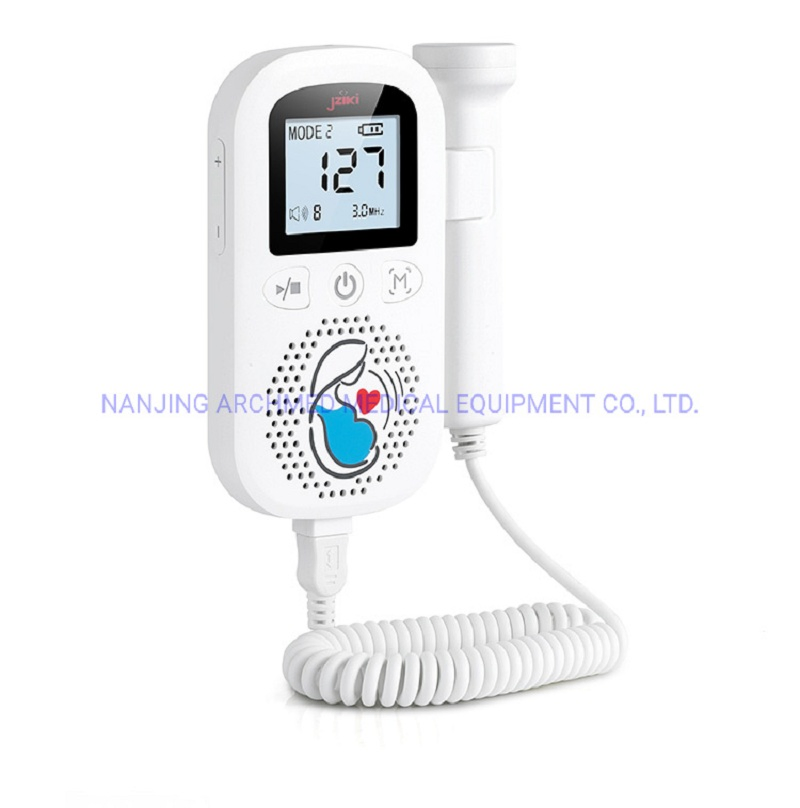 Medical Equipment Waterproof Portable Fetal Heart Doppler