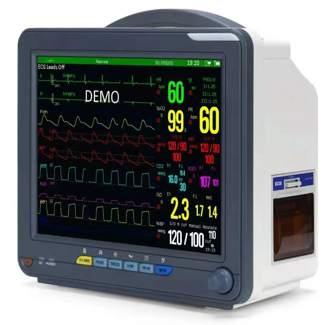 Multi-Parameter Monitor Featuring 7-Lead ECG and SpO2