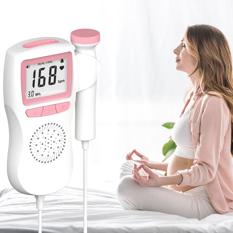 Medco Medical Handheld Ultrasound Machine Portable Baby Heart Rate Monitor Ultrasound Fetal Doppler