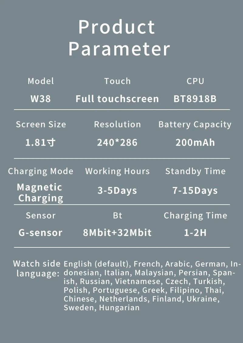Smart Watch Packaging