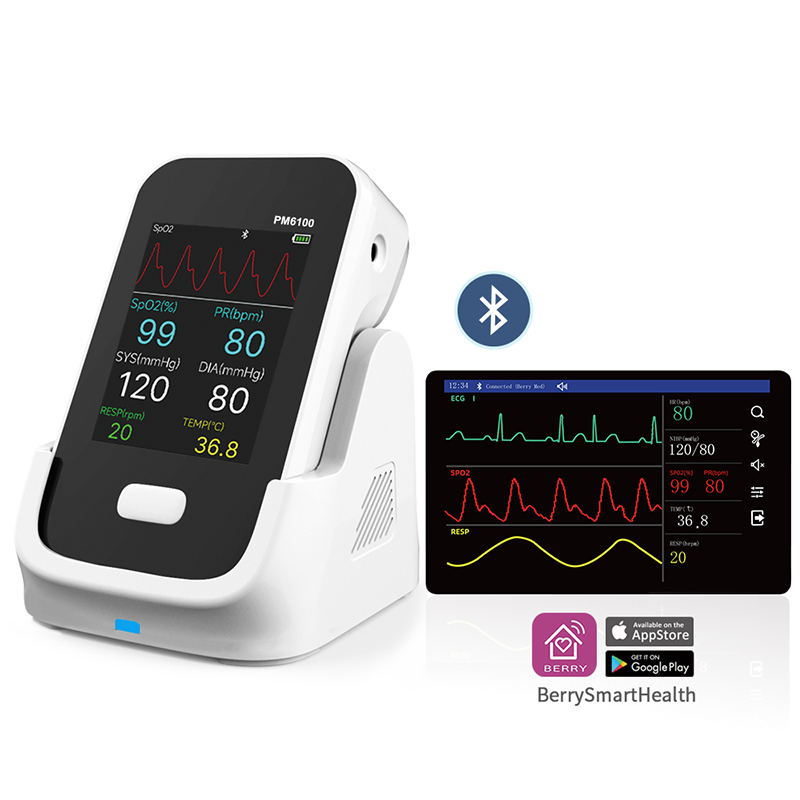 Berry Pm6100 Remote Patient Monitoring Devices and Spare Parts for Patient Monitors