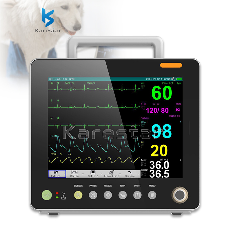 High Quality J107 Medical Patient Vital Signs Monitoring Device Portable Veterinary Wireless Patient Monitoring