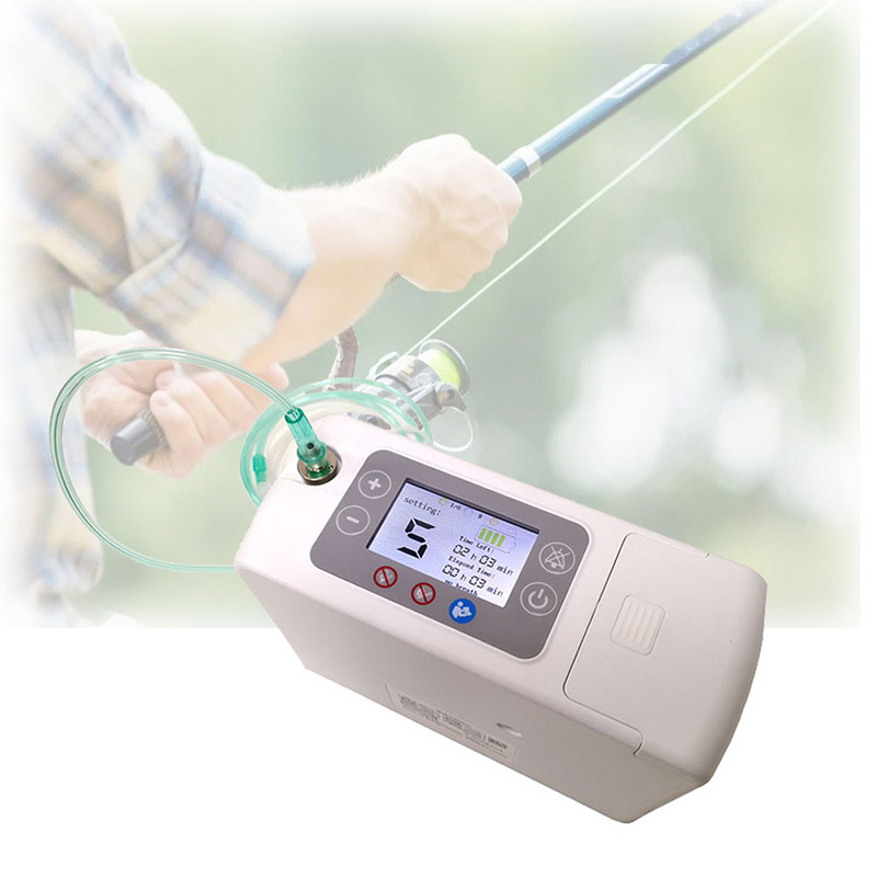 Portable Pulse Mode Oxygen Machine Travel Oxygen Concentrator