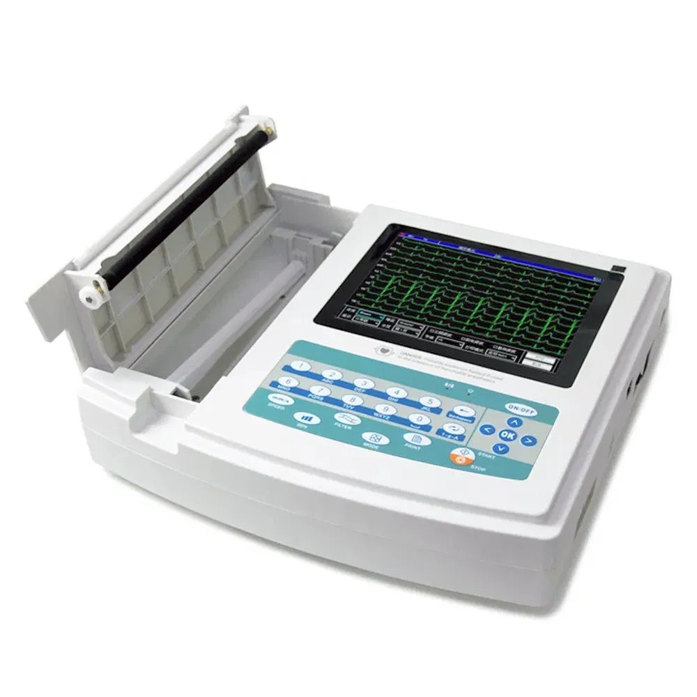 Economic Portable ECG Medical Device Diagnostic Electrocardiograph for Mobile Use