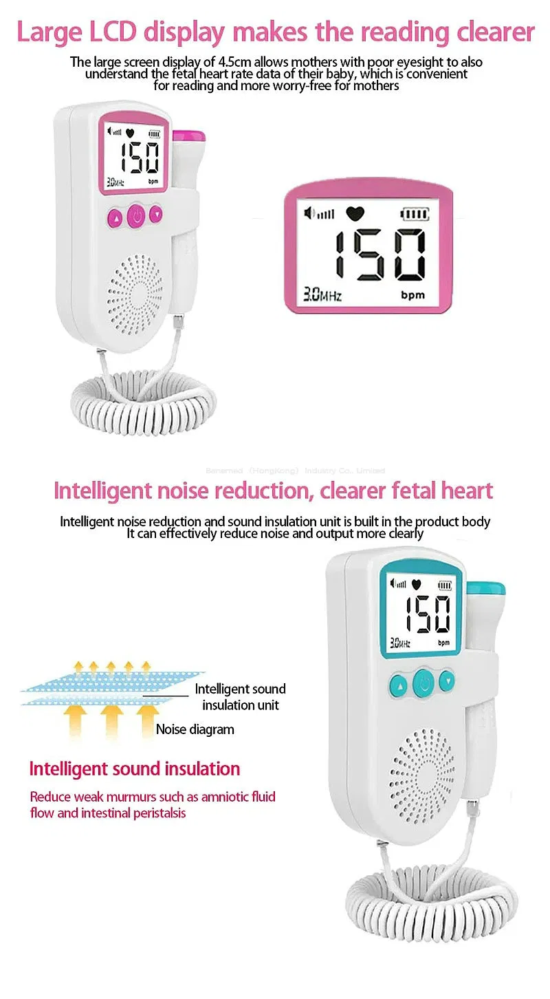 ODM OEM Pocket Fetal Doppler