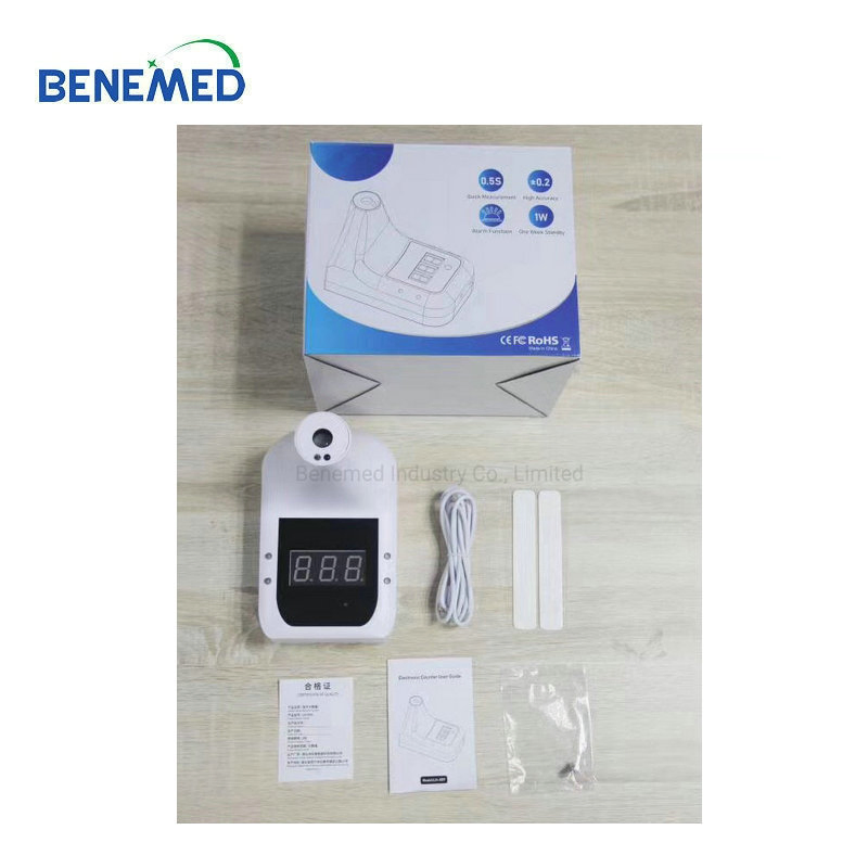 Wall-Mounted Body Infrared Non-Contact Forehead Thermometer Convient