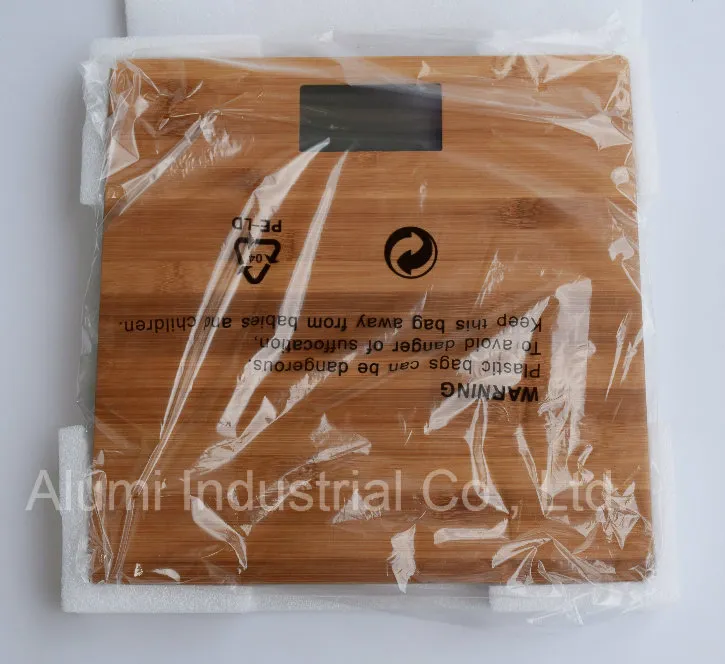 Bamboo Digital Body Weight Bathroom Scale
