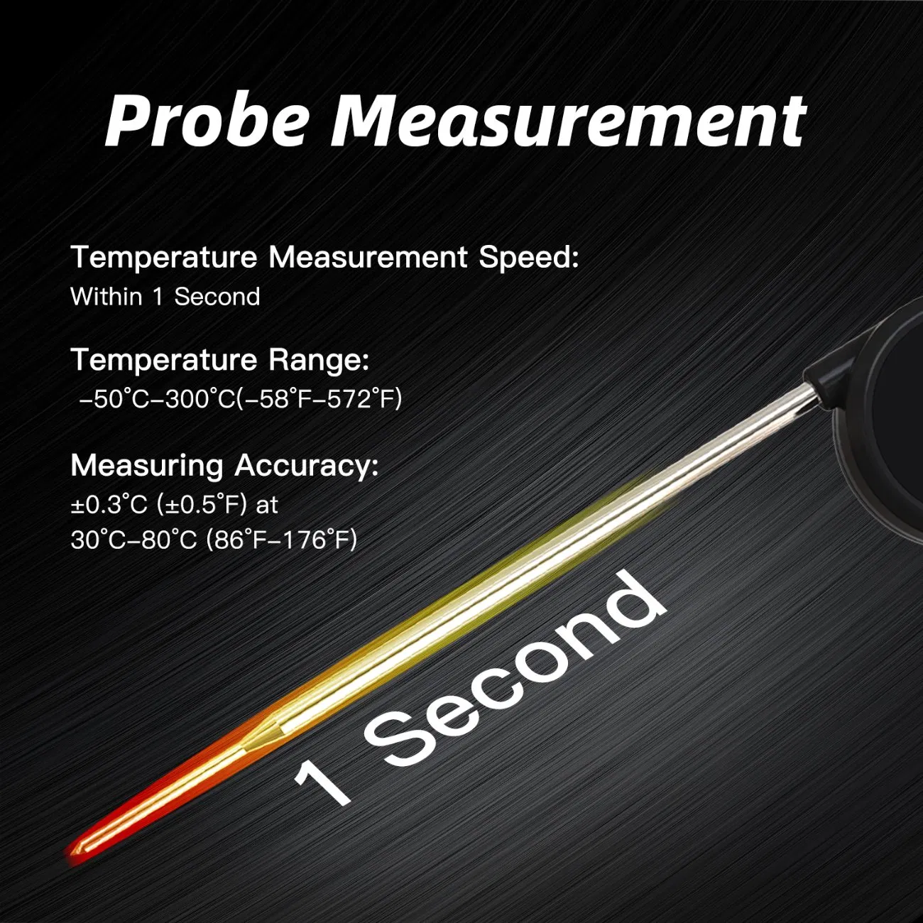 2026 New Technology Thermocouple Instant Read Digital Kitchen Oven Grill Food BBQ Meat Thermometer for Cooking