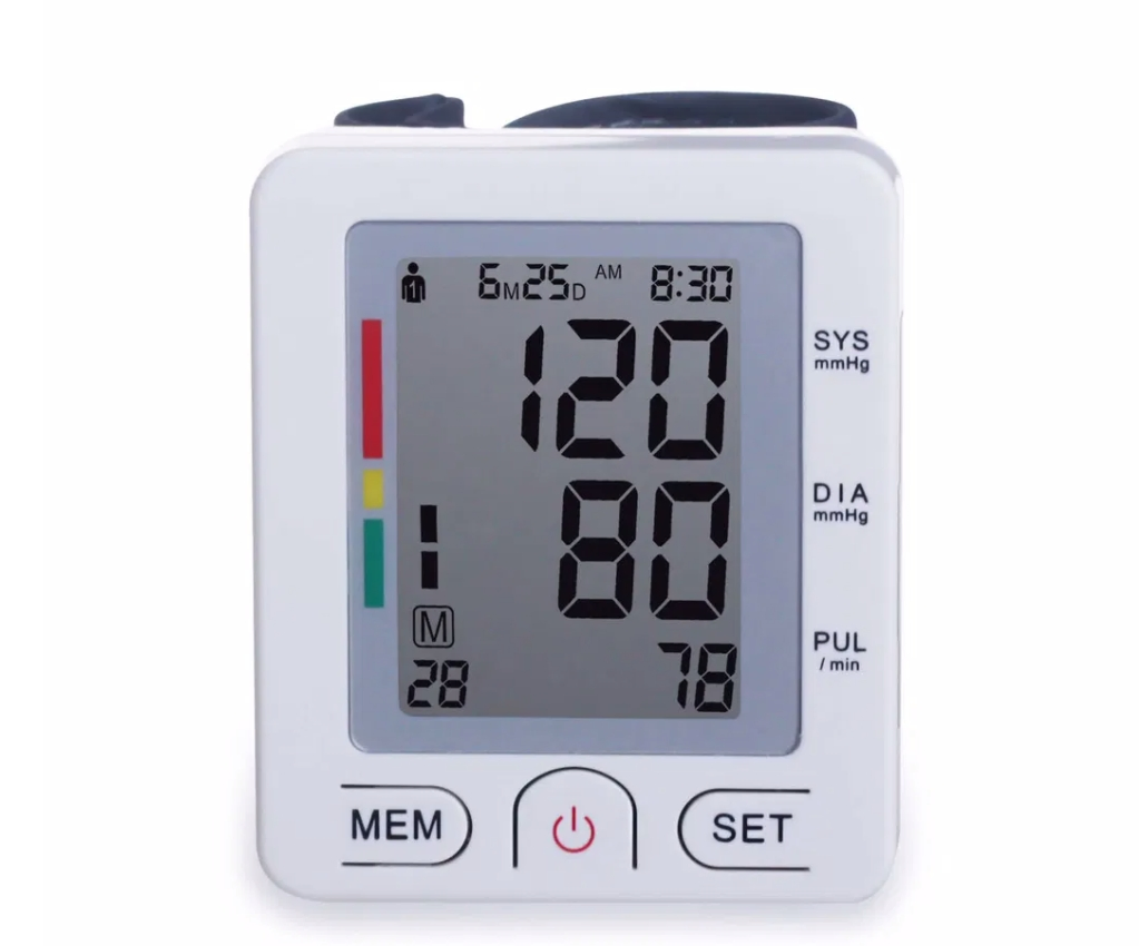 Bp Monitor Smart Heart Rate Digital Blood Pressure Monitor with Voice Function