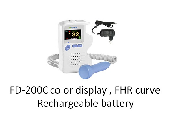 Pocket Fetal Monitor for Baby Heart Rate Measurement (FD-200B)