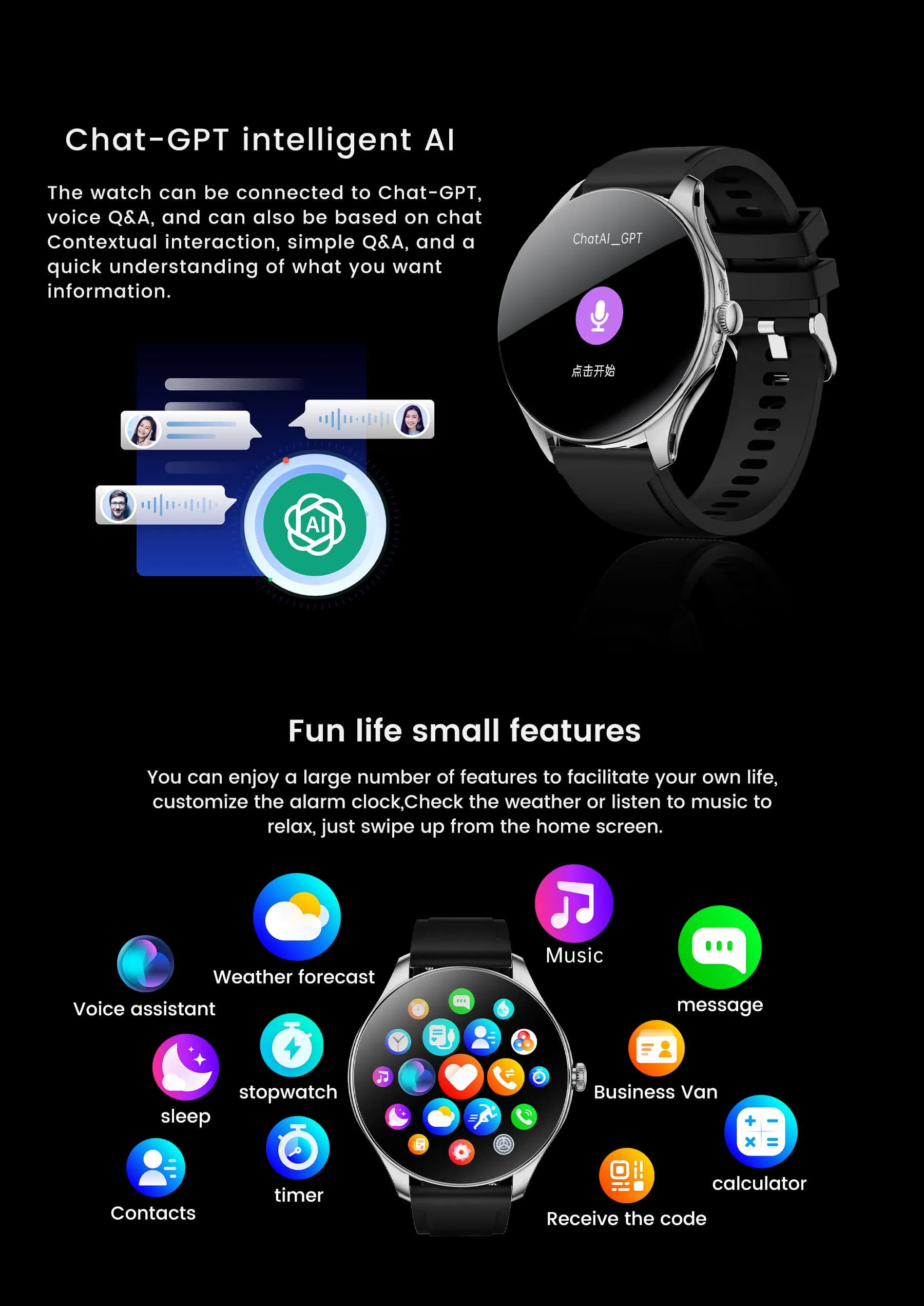 Smartwatch Sk42 Emotion Fatigue Detection Smart Watch Fashion ECG Health Wearable Devices Amoled Uric Acid Lipid