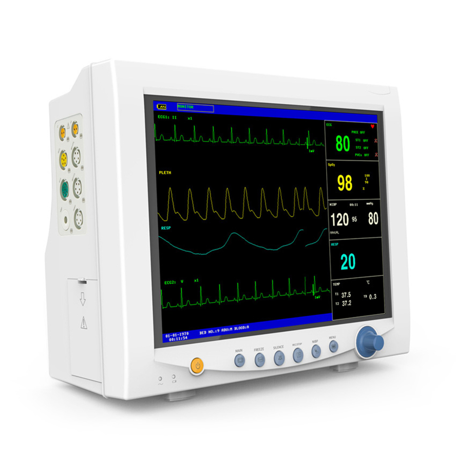 Advanced Contec Cms7000 Portable ICU Patient Monitoring Device for Hospitals