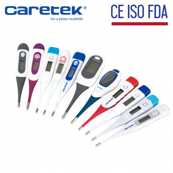 Medical Digital Factory Armpit Rectal Oral Fever Baby Electronic Kids Electrical Clinical Thermometer - Waterproof with CE FDA