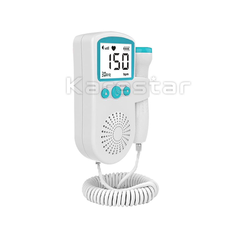 K-T501 Pocket Fetal Doppler Baby Heart Rate Stethoscope Monitor for Pregnancy