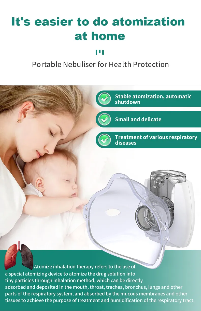 Medical Portable Nebulizer Detail 1