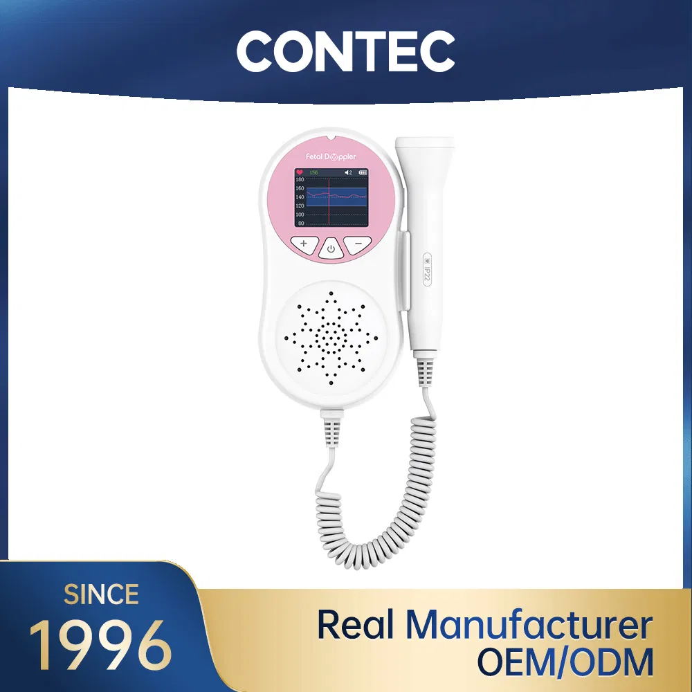 Advanced Color Display Baby Fetal Doppler for Expecting Mothers