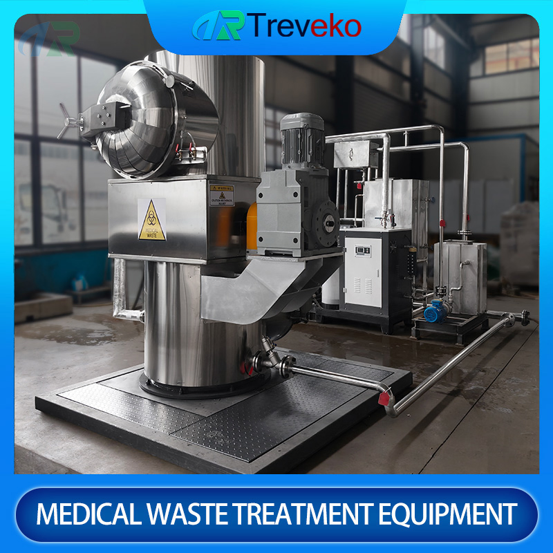 Remotely Monitored Medical Waste Autoclave Equipment with IoT Connectivity