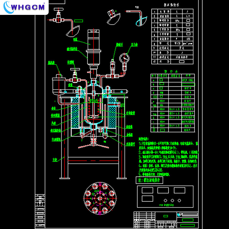 Customized 1L Stainless Steel Autoclave for High Pressure Lab Use