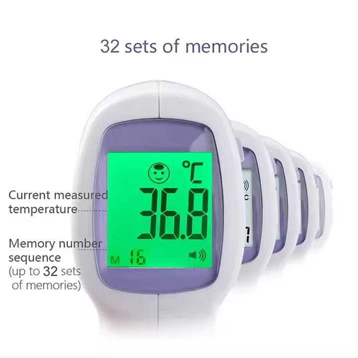 New Style Infrared Thermometer for Babies and Adults Non-Contact Forehead Thermometer