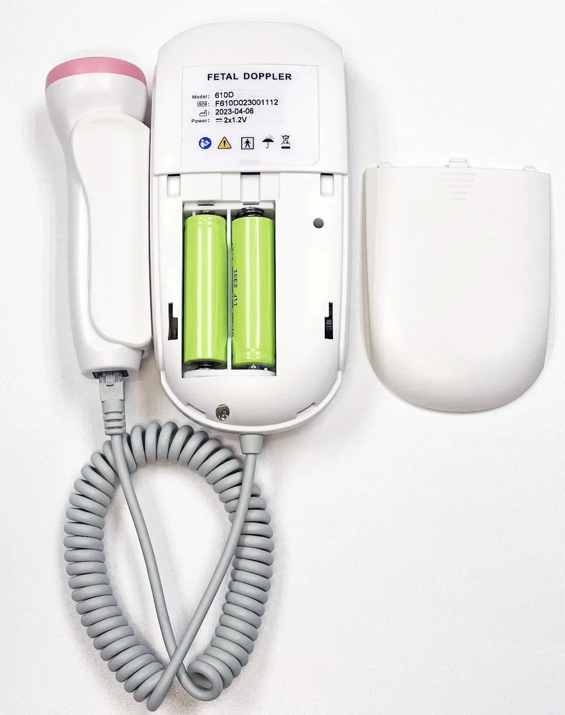 Pocket Fetal Doppler for Baby Heart Rate Measurement (FD-610)