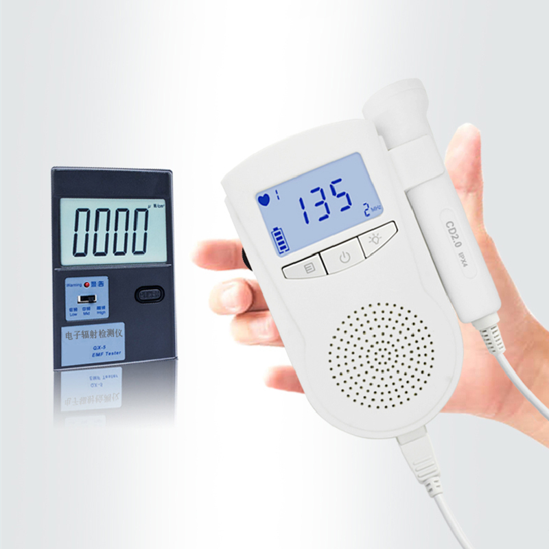 Cheapest Factory CE Portable Ultrasound Heart Rate Dopler Baby Heartbeat Fetal Doppler