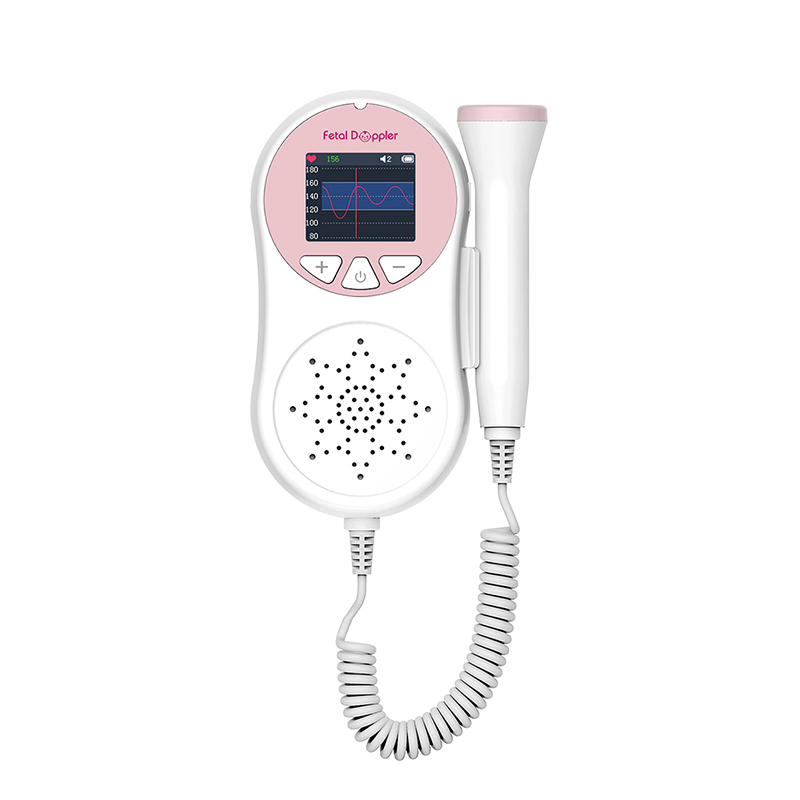 Advanced Color Display Baby Fetal Doppler for Expecting Mothers