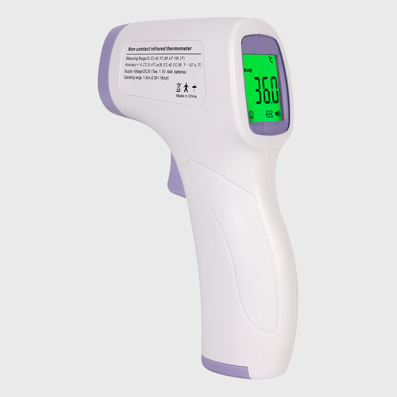 Medical Non-Contact Contactless Touchless Digital Forehead Clinical Infrared Thermometer