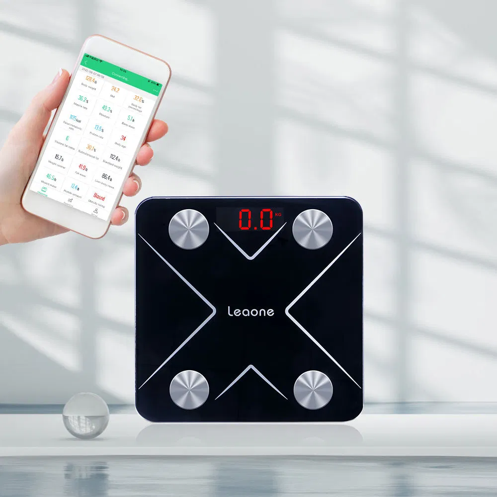 Marchfactory Intelligent Digital Bathroom Waterproof Weight and Body Fat Bml/Bmr Body Scale