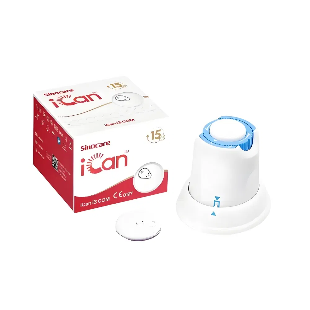 Hot Sale Ican I3 Glucometer Glucose Sensor Diabetes Blood Sugar Test Kit Cgm Continuous Glucose Monitoring System