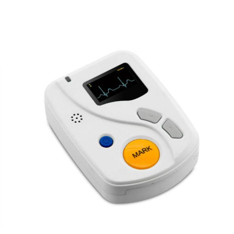 Ambulatory Electrocardiograph Holter Monitor Portable ECG Recorder Machine Continuous Heart Rate Tracking Arrhythmia Detection Clinical Cardiac Monitoring