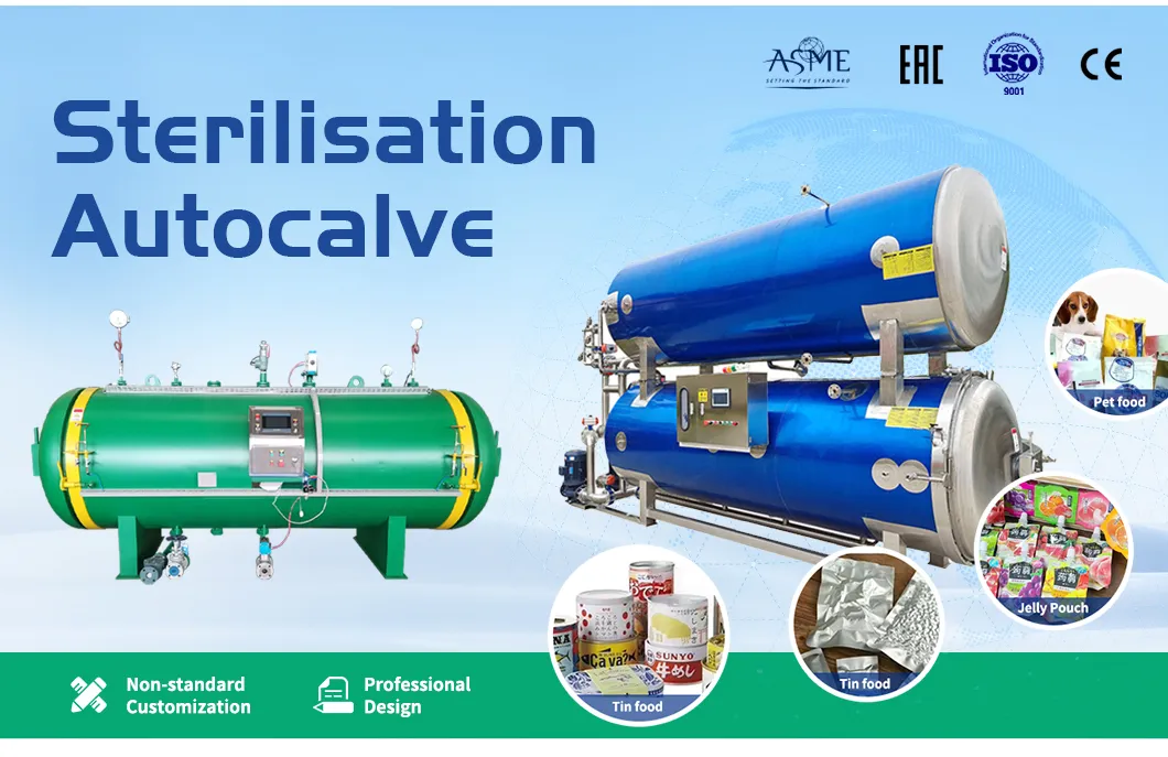 Automatic Retort Autoclave Sterilizer