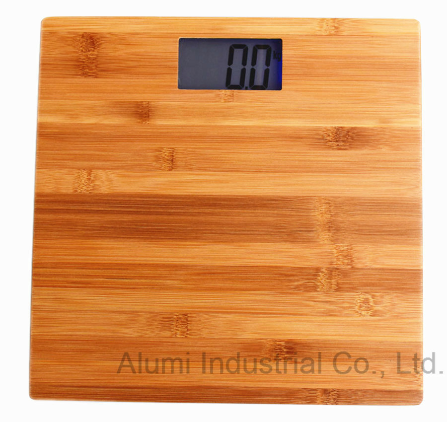 Bamboo Digital Body Weight Bathroom Scale