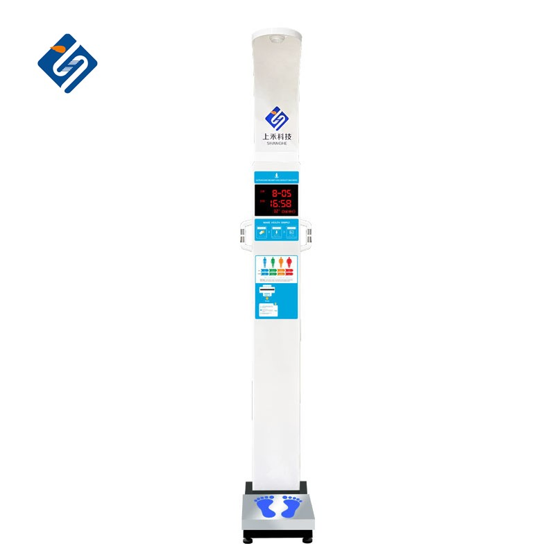 500kg Ultrasonic BMI Body Height Measure Weight Fat Scale Digital Height Weight