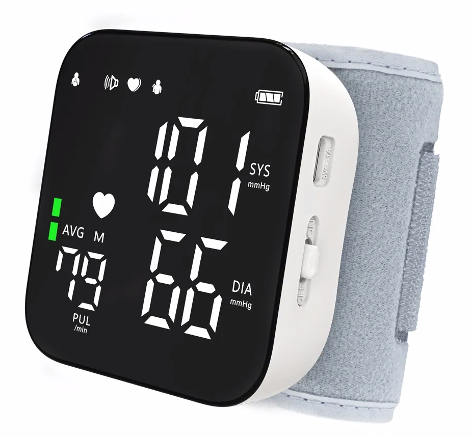 Bp Monitor Smart Heart Rate Digital Blood Pressure Monitor with Voice Function