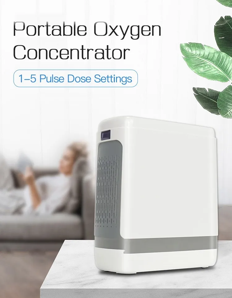 Pulse Flow Portable Oxygen Concentrator