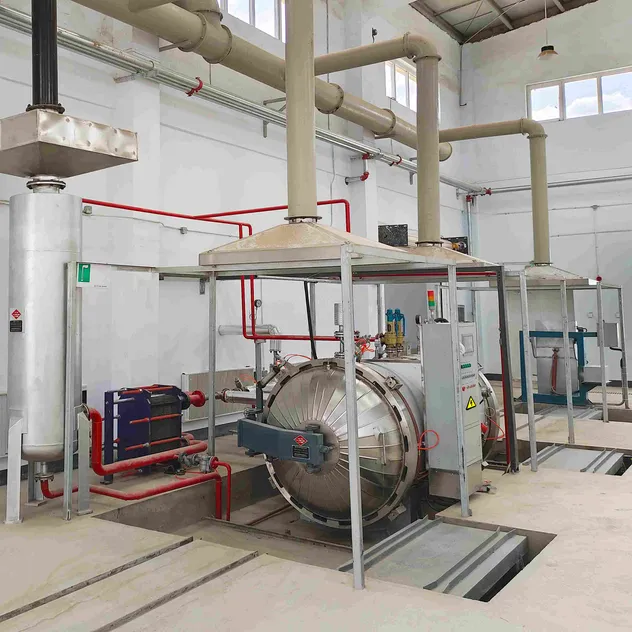 Horizontal sterilization