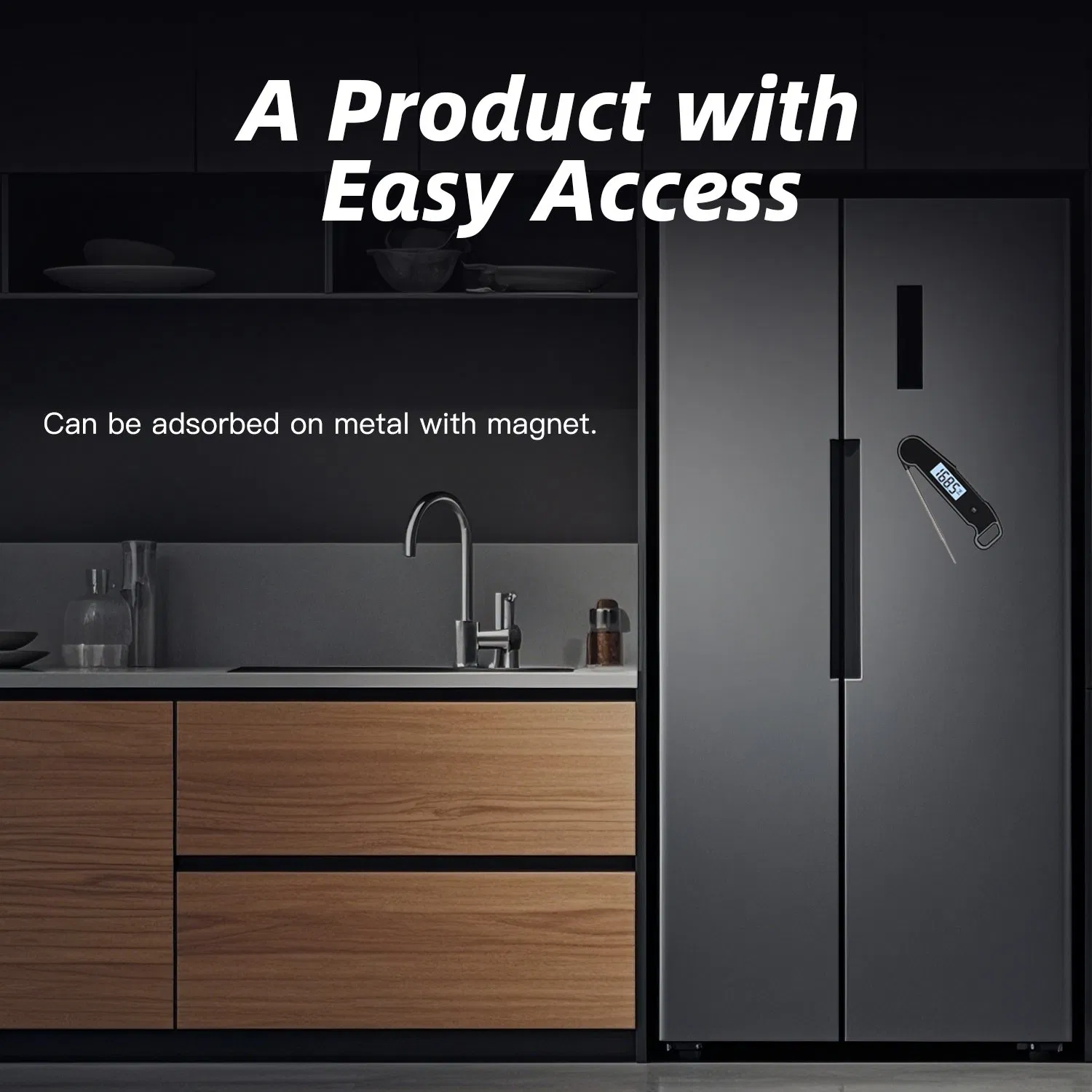 2026 New Technology Thermocouple Instant Read Digital Kitchen Oven Grill Food BBQ Meat Thermometer for Cooking