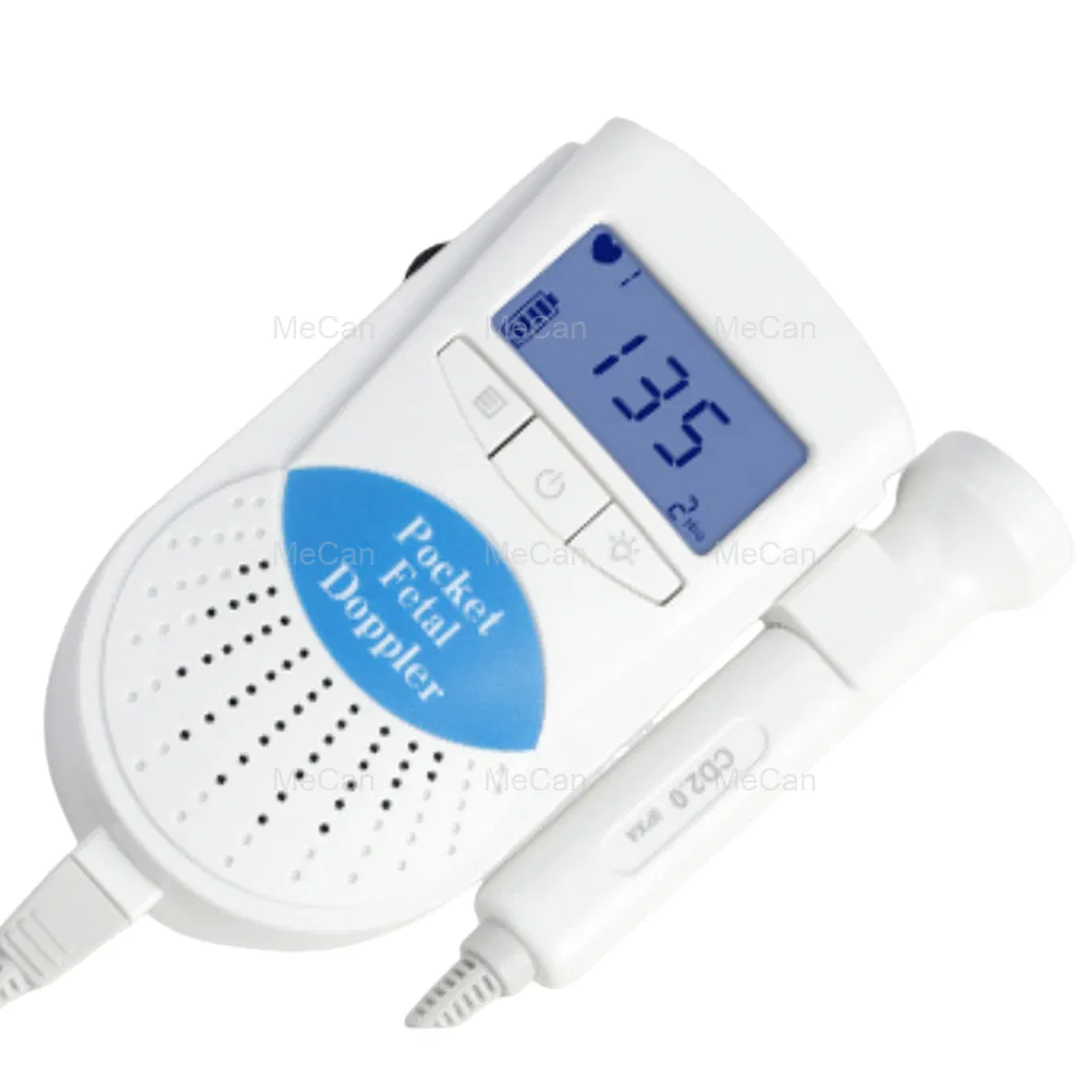 Baby Heart Rate Portatil Ultrasound Fetal Doppler Monitor for Pregnancy