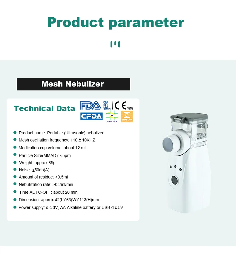 Handheld Nebulizer Design