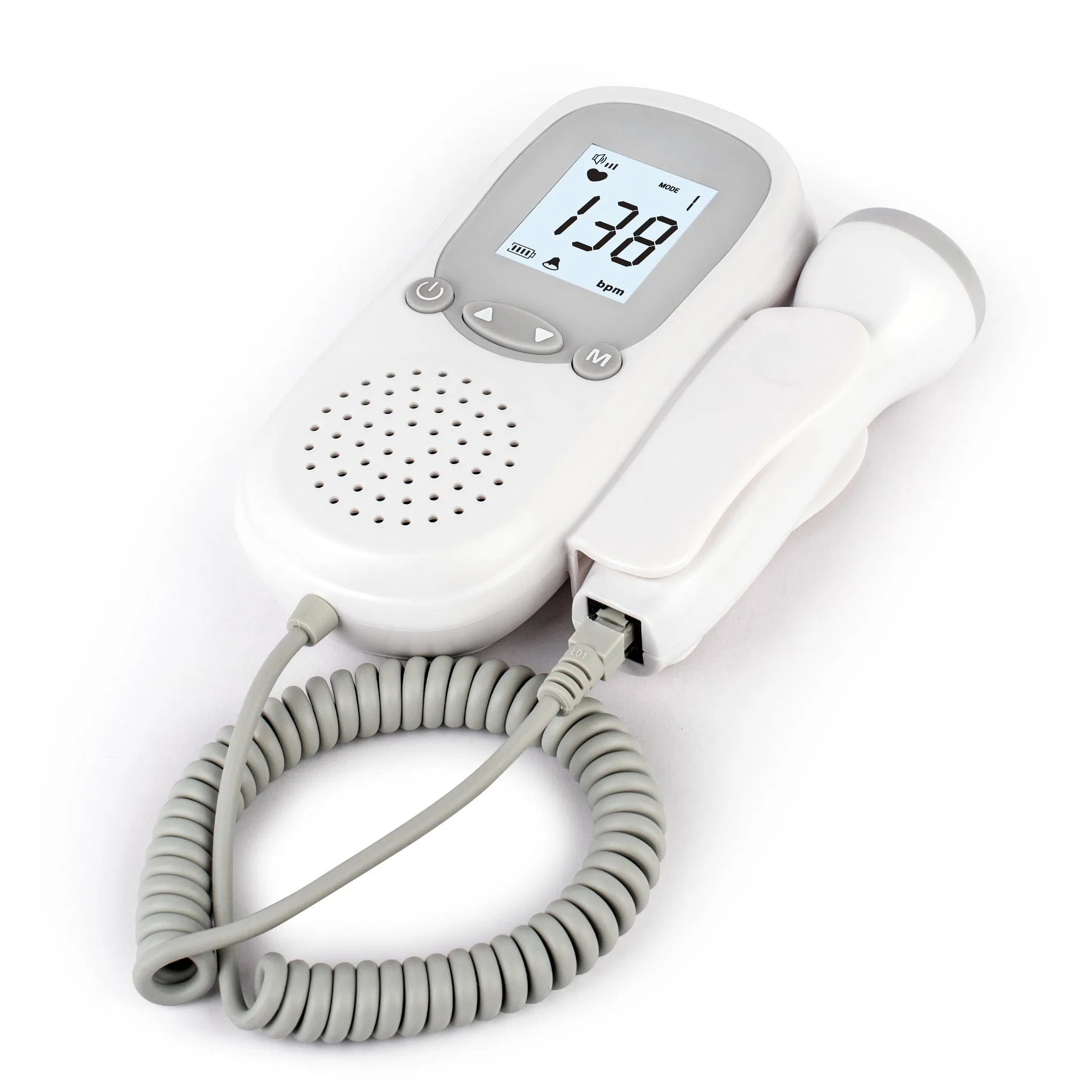 Baby Heartbeat Doppler Fetal Ultrasonic Fetal Doppler / Fetus Doppler Fd-290b