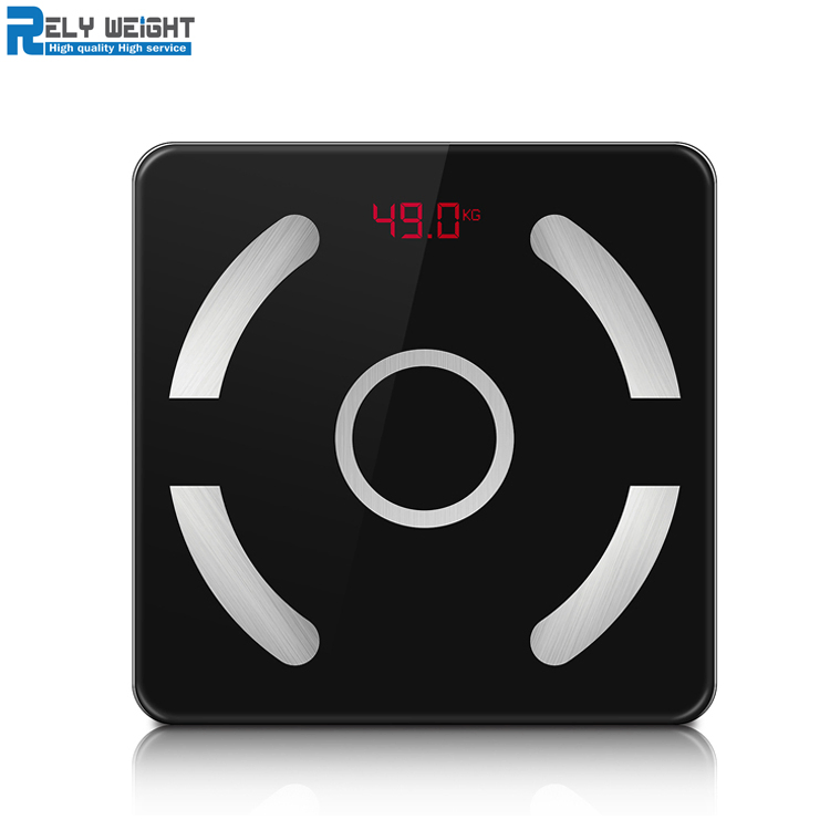 Smart Wireless 180kg Body Weight Digital Bathroom Scale Bluetooth
