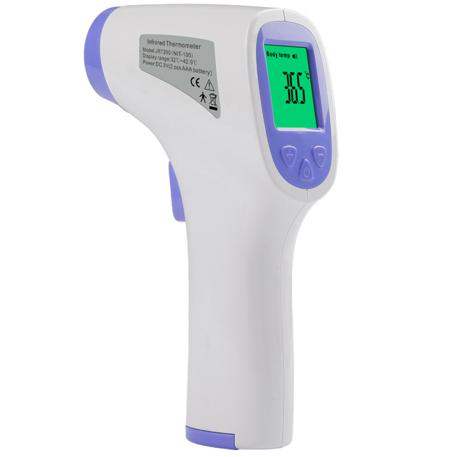 Digital Contact-Free Forehead Infrared Thermometer with CE/ISO